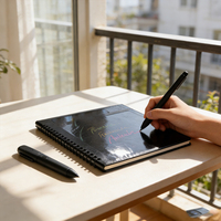 Emballage exquis ZhuNiYunJi Stylo d'écriture intelligent synchronisé Résolution 0,04 mm Sensibilité à la pression 1024 Niveaux Autonomie de 10 heures