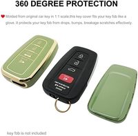 Funda Protectora de TPU Suave para Llaves de Coche, Compatible con RAV4, Camry, Prius, GT86, Accesorio para Llavero GULI