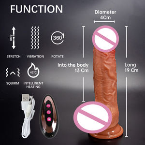Anpassbares Sexspielzeug für Frauen <span class=keywords><strong>Penis</strong></span> Erwachsenenspielzeug Elektrischer Dildo <span class=keywords><strong>Vibrator</strong></span> Erotikprodukte <span class=keywords><strong>G</strong></span>-Punkt Dildo Juguetes Sexuales - Product Image 5