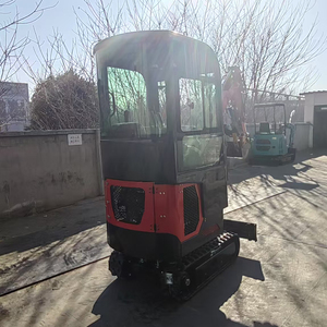 Più economico piccolo escavatore scavatore macchina Mini <span class=keywords><strong>Bagger</strong></span> 1 tonnellata Micro escavatore idraulico - Product Image 6