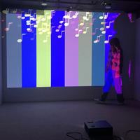 Nouveaux produits Jeux de projection immersifs pour enfants Système de projection d'hologramme 3D interactif au sol
