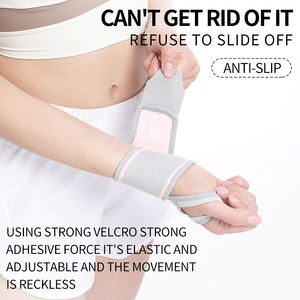 Sıkıştırma pamuk spor bileklik yüksek elastik bileklik ayarlanabilir spor sapanlar bilek Brace koruyucu - Product Image 3