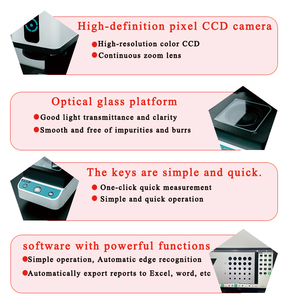 Yüksek Hızlı Flaş Test Cihazı Görsel Ölçüm Makinesi Optik Aletler Bileşen Ölçüleri için Araç - Product Image 4