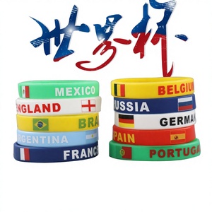 Pulsera Deportiva con Bandera Nacional de Estados Unidos, Canadá y México para la Copa Mundial 2026, Recuerdo para Turistas - Product Image 3