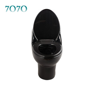 Venta caliente moderno de lujo de cerámica <span class=keywords><strong>Inodoro</strong></span> WC inodoros de doble descarga colorido Vaso Sanitario para hoteles Chaozhou baño Vanity One - Product Image 4