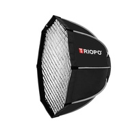 Triopo 90cm 120cm Boîte à lumière octogonale portable avec monture Bowens, parapluie extérieur avec sac de transport pour studio