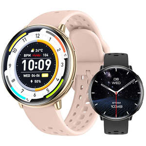 Montre connectée GPS HD21, ultra-légère (27g), écran AMOLED 1,43 pouces, boussole, surveillance de la pression atmosphérique et de l'altitude, montre intelligente pour femmes - Product Image 1
