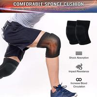 Genouillères personnalisées pour la danse, la course à pied et le volley-ball, de couleur unie, genouillères sportives personnalisées pour le cyclisme
