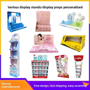 Tùy chỉnh siêu thị bán lẻ PVC hiển thị đứng có thể gập lại và véc ni hoàn thành Andy Board hiển thị rackfor điện thoại di động phụ kiện - Product Image 3