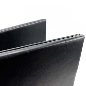 Livre d'affichage de restauration en cuir PU 2 Page 3 Light View Rechargeable Led Restaurant Menu Cover - Product Image 4