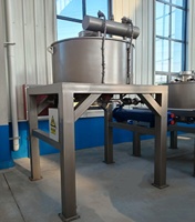 Séparateur électromagnétique de kaolin bauxite haute pureté avec moteur de pompe pour la raffinage de l'oxyde de fer en poudre de minéraux non métalliques de haute précision
