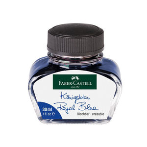 <span class=keywords><strong>Encre</strong></span> pour stylo-plume <span class=keywords><strong>Faber</strong></span>-<span class=keywords><strong>Castell</strong></span> officielle authentique non carbonique, noire/bleue, 625 ml, séchage rapide, anti-colmatage - Product Image 6