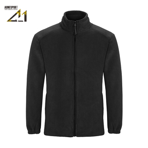 Veste en polaire pour homme Aonesport, col montant, fermeture éclair, imperméable, en toile, coupe classique - Product Image 4