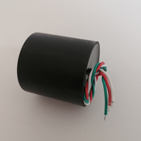 Probe Udara Ultrasonik Kustom Frekuensi Dapat Diatur 75kHz Sensor Transduser dengan Jarak Deteksi 250mm-6000mm Sudut Sinar 12 Derajat