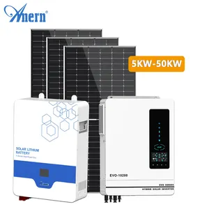 Anern панель комплект солнечных батарей 6-10kw 8kw 20kw гибридная система питания
