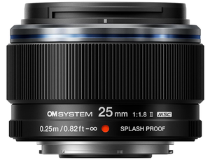 OM System M.Zuiko ED 25mm F/1.8 II (Negro) OM System M.Zuiko ED 25mm F/1.8 II (Negro) - Product Image 2