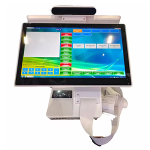 Màn hình cảm ứng kép cửa sổ tự động thông minh hệ thống POS Android Tablet <span class=keywords><strong>PC</strong></span> tất cả trong một không dùng tiền mặt thanh toán POS Máy tiền mặt - Product Image 3