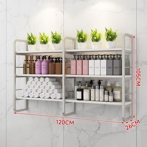 New Designs Lip Gloss Perfume Makeup Display <b>Shelves</b> Cabinet <b>Stainless</b> <b>Steels</b> Gold Cosmetic Display Stand for Cosmetics - Product Image 4