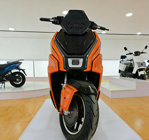 Motocicleta Eléctrica Naranja de Fábrica Jiuyang, 1500W-3000W, Largo Alcance, para Adultos, con Velocidad >80km/h, Voltaje 48V-72V - Product Image 4
