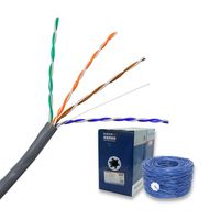 Câble réseau Ethernet Cat 5e 23AWG 4 paires torsadées, boîte de 305 m (1000 pi), cuivre CCA UTP
