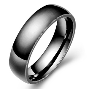 Eenvoudige Persoonlijkheid En Gladde 5Mm Mode Mannen En Vrouwen Rvs Ring Groothandel - Product Image 3