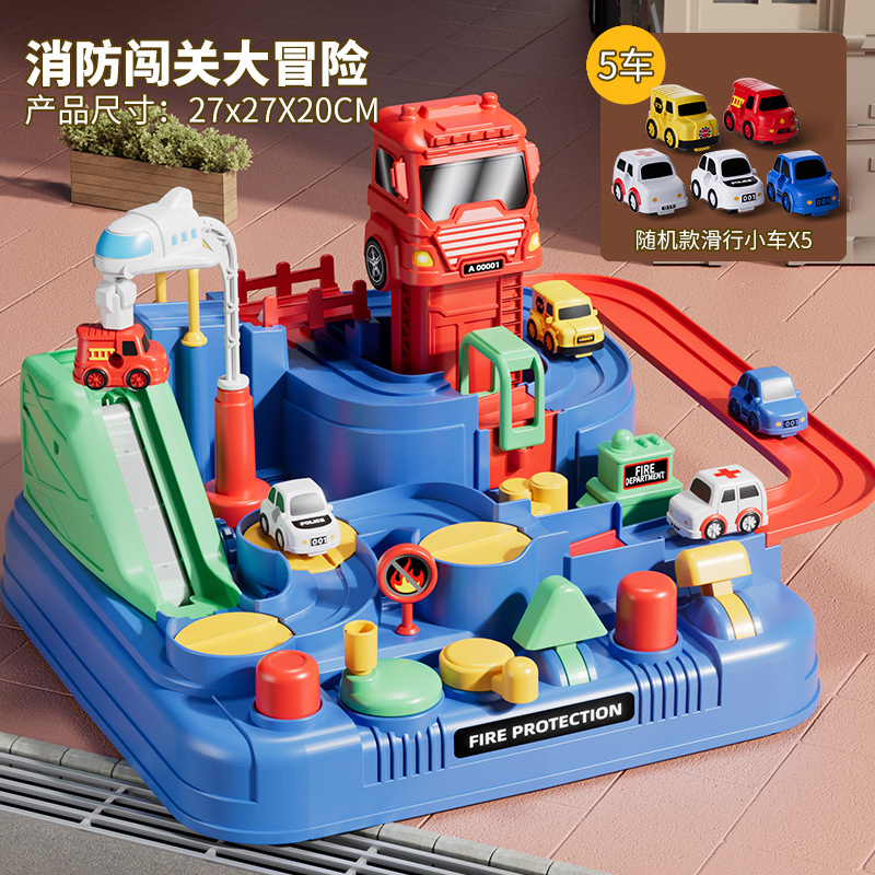 Extra Large Firefighter Adventure [5 Vehicles] E-commerce Box