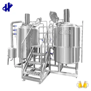 ระบบถังเก็บเบียร์อุปกรณ์โรงเบียร์อุปกรณ์การต้มเบียร์ในบ้าน50L 100L 150L 200L 300L 500L สแตนเลส304