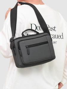 Nouveau sac bandoulière pour homme, sac à bandoulière élégant et décontracté, sac fourre-tout de grande capacité pour l'extérieur - Product Image 5