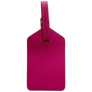 Etiqueta de equipaje de cuero PU de alta calidad, ajustable, multicolor, duradera, para tarjeta de embarque, de cuero completo, en blanco para personalizar. - Product Image 3