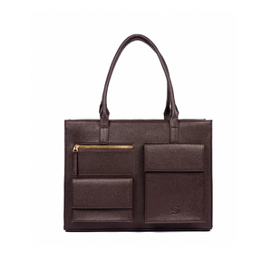 Bolsos de mano de cuero 100% auténtico para mujer, bolso de hombro de gran capacidad, elegante, para oficina, trabajo, viajes, duradero y suave - Product Image 3