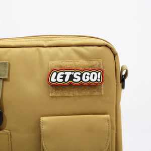 Andiamo via distintivo Morale e toppa tattica 3D eco-friendly in gomma per braccio distintivo di dimensioni personalizzabili - Product Image 2