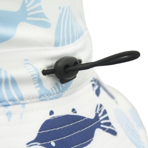 Custom <b>Toddler</b> Girls <b>Boys</b> Wide Brim Summer <b>Sun</b> <b>Hat</b> for Kids Nylon Printing UPF 50+ <b>Sun</b> Bucket <b>Hat</b> - Product Image 3