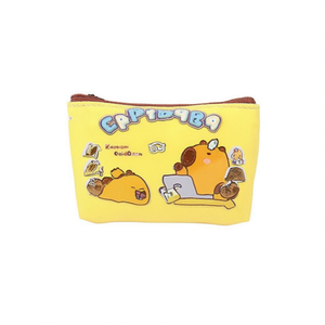 Portamonete Kapibala 11,5x9 cm Portafoglio con design a fumetti per bambini e adulti - Product Image 1