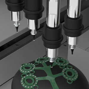 공장 맞춤형 5축 3D 자동 왁스 다이아몬드 세팅 기계 보석 세팅 도구 및 장비 - Product Image 4