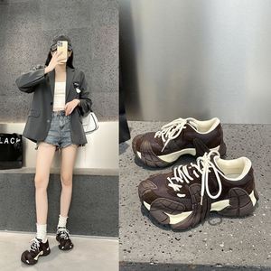 Zapatillas deportivas casuales de malla con suela gruesa para mujer, estilo pulpo, novedad primavera 2026 - Product Image 2