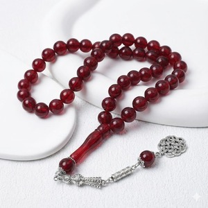 Tasbih Misbaha in Resina con 45 Perle Effetto Cielo Stellato per Preghiera Musulmana Quotidiana - Product Image 5