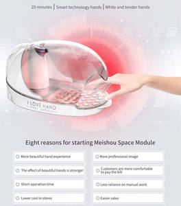 T Red Blue Light Manicure Cuidado de las manos Cápsula espacial para tienda de belleza de uñas Blanqueamiento de manos Máquina de cápsulas hidratantes para pies - Product Image 5