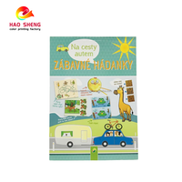 Libro de Cuentos de Tapa Blanda para Aprendizaje Temprano, Impresión Offset Personalizada, Encuadernación Perfecta, Papel Recubierto, Cartón Laminado