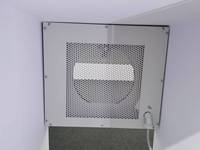 Nouveaux ventilateurs d'extraction horizontaux modernes à persiennes en aluminium pour le stockage d'énergie, la ventilation des fumées et des gaz de combustion des groupes électrogènes