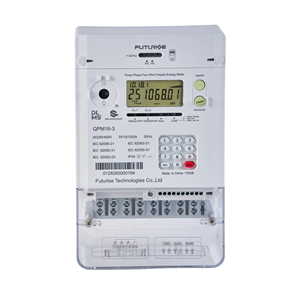 Contatore Elettrico Intelligente Trifase STS con Tastiera, Prepagato, Uplink 4G/GPRS, Modulare <span class=keywords><strong>AMI</strong></span>, PLC-CIU, RS485, Display Digitale - Product Image 5