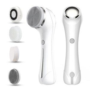 Meilleure Vente 2026 : <span class=keywords><strong>Brosse</strong></span> <span class=keywords><strong>Nettoyante</strong></span> Électrique 4-en-1 en Silicone pour le <span class=keywords><strong>Visage</strong></span>, Soin Exfoliant et Nettoyant pour la Peau - Product Image 5
