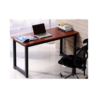 Kainice Table d'ordinateur moderne à cadre en acier, vente en gros de chaises et table d'étude au design contemporain pour la maison