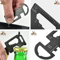Cadeaux de promotion portefeuille personnalisé carte Multitool EDC utilitaire Camping en plein air survie carte de crédit couteaux outils