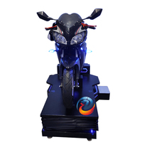 Simulateur de conduite de moto de course, Machine à jouer, moteur Vr