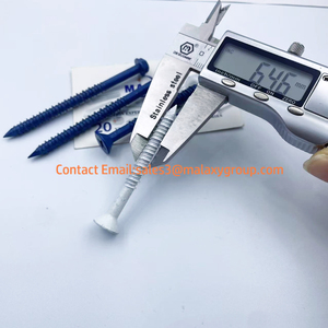 Vis à <span class=keywords><strong>béton</strong></span> MALAXY à tête étoilée 3/16 1/4, fixateur d'usine de haute qualité, vis d'ancrage à tête hexagonale bleue pour <span class=keywords><strong>béton</strong></span> - Product Image 2