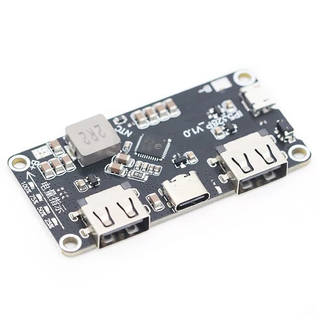 IP5328P Charging Bank Bidirectional Fast Charging Module Mobile Power Motherboard 3.7V to 5V9V12V boost Voltage