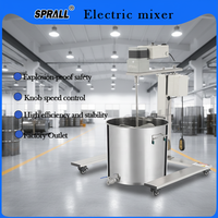 Agitateur chimique haute énergie SPRALL, mélangeur de peinture, cosmétiques, liquides alimentaires, mélangeur de liquides, moteur électrique, machine 220V