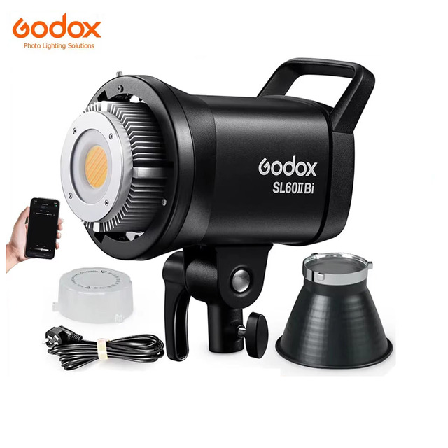 Godox SL60IID SL60IIBi COB LED Video Light 2.4G Wireless Control Continuous Lighting SL60W Upgraded