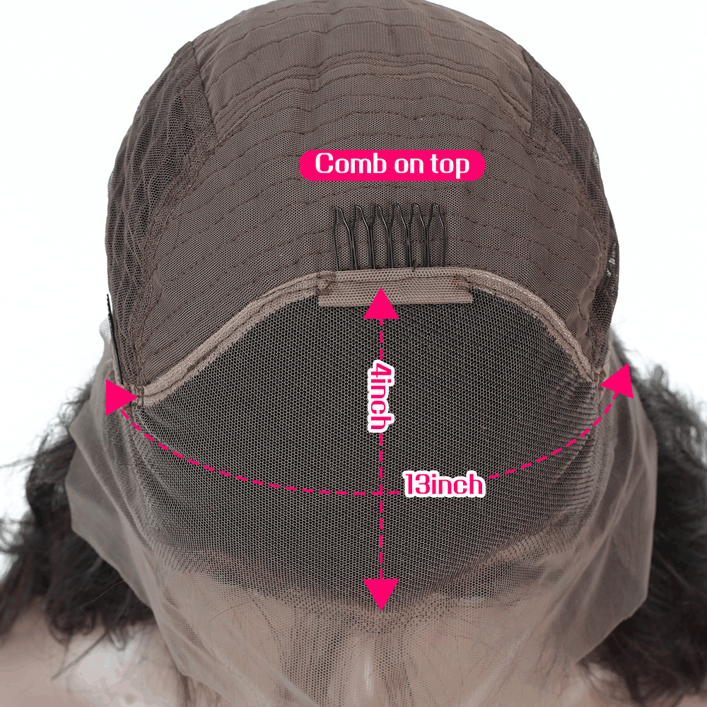 Peluca de encaje 4x13