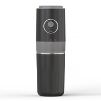 Machine à café tout-en-un portable avec moulin intégré, idéale pour la maison et l'extérieur